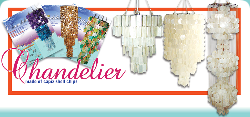 capiz chandelier collection
